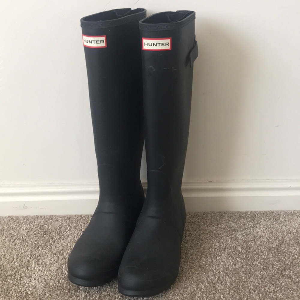 Black Hunter Rain Boots